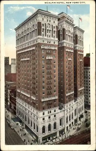 Ak Manhattan New York City USA, McAlpin Hotel