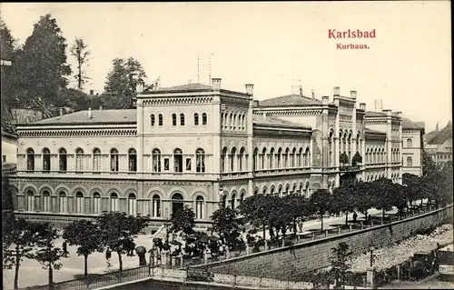 Ak Karlovy Vary Karlsbad Stadt, Kurhaus