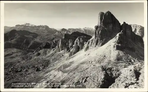 Ak Veneto, Panorama dal Rifugio Nuvolao, Nuvolao Alto, Col di Lana e Boe