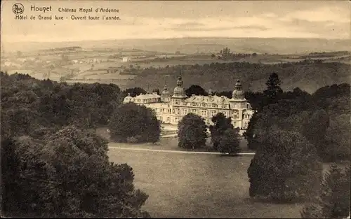 Ak Houyet Wallonien Namur, Chateau Royal d'Ardenne, Hotel de Grand luxe