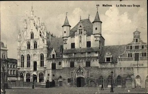 Ak Mechelen Mechelen Flandern Antwerpen, Die Tuchhallen