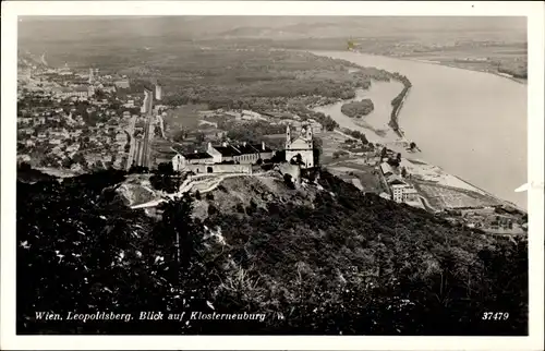 Ak Wien 19. Döbling, Leopoldsberg, Klosterneuburg