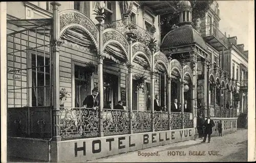 Ak Boppard am Rhein, Hotel Bellevue