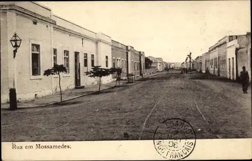 Ak Moçâmedes Mossamedes Angola, Straßenpartie