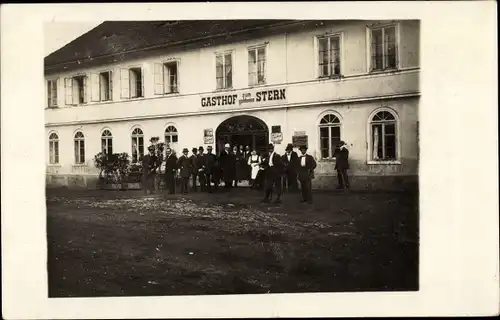 Foto Ak Dresden Altstadt, Gasthof zum goldenen Stern