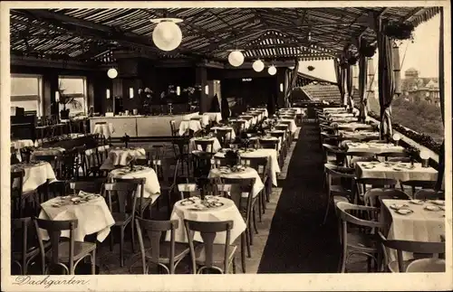 Ak Berlin Charlottenburg, Hotel Restaurant Alhambra, Kurfürstendamm 68