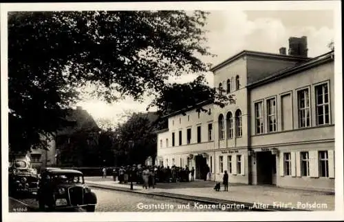 Ak Potsdam in Brandenburg, Gaststätte und Konzertgarten Alter Fritz