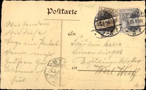 Wappen Ak Dortmund im Ruhrgebiet, Altes Rathaus, Marktplatz