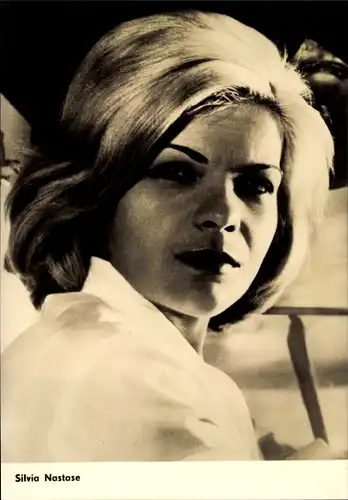 Ak Schauspielerin Silvia Nastase, Portrait