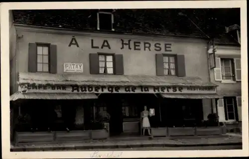 Ak Bonneval Eure et Loir, Auberge de la Herse