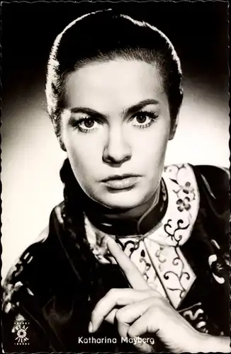 Ak Schauspielerin Katharina Mayberg, Dr. Crippen lebt