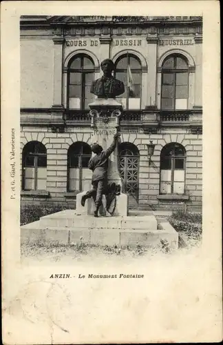 Ak Anzin Nord, Monument Fontaine