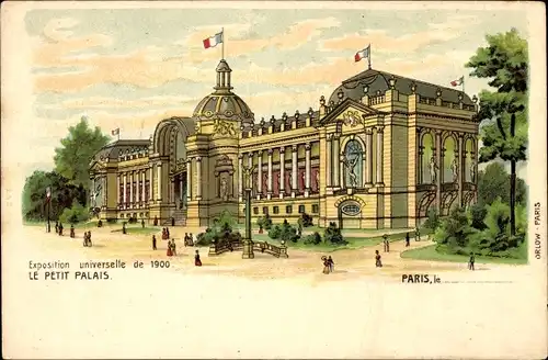 Litho Paris, Weltausstellung 1900, Petit Palais