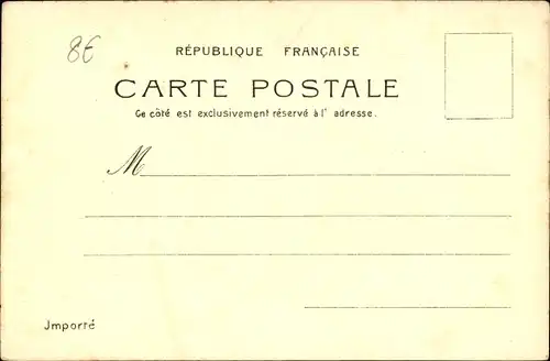 Litho Paris, Weltausstellung 1900, Petit Palais