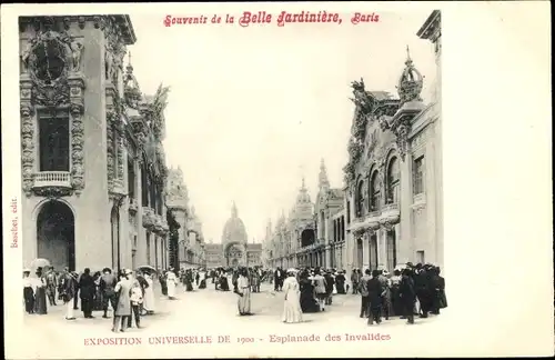 Ak Paris, Weltausstellung 1900, Esplanade des Invalides