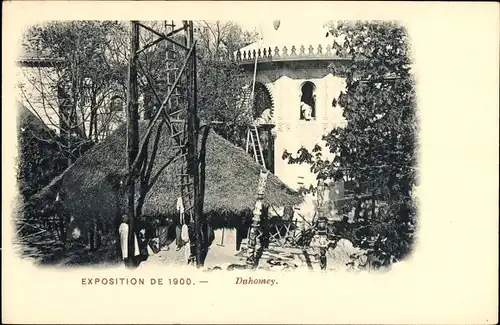 Ak Paris, Weltausstellung 1900, Dahomey
