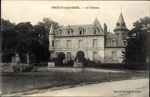 Ak Précy sur Oise, Schloss