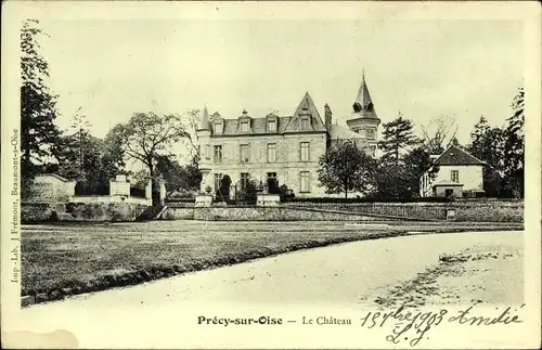 Ak Précy sur Oise, Schloss