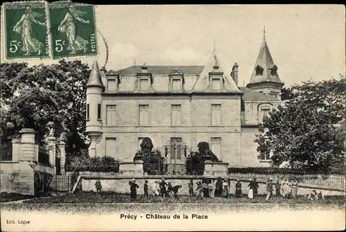 Ak Précy sur Oise, Schloss de la Place