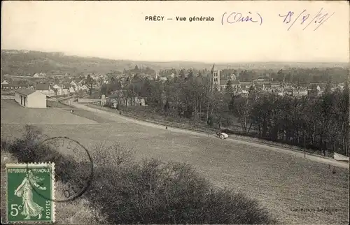 Ak Précy sur Oise, Panorama