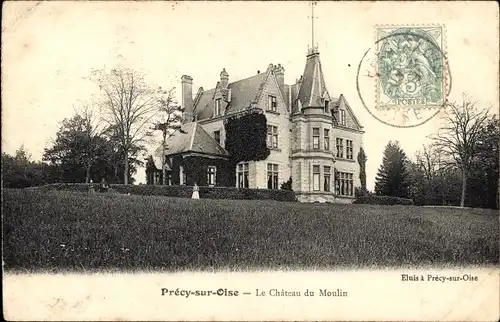 Ak Précy sur Oise, Schloss du Moulin