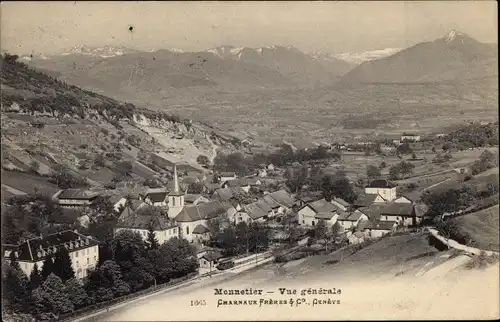 Ak Monnetier Mornex Haute Savoie, Gesamtansicht