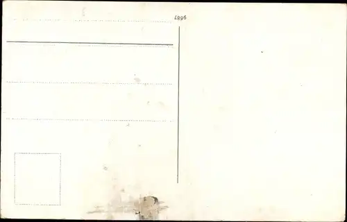 Ak Türkin in traditioneller Tracht, Standportrait
