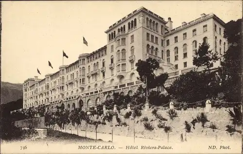 Ak Monte-Carlo Monaco, Hotel Riviera Palais