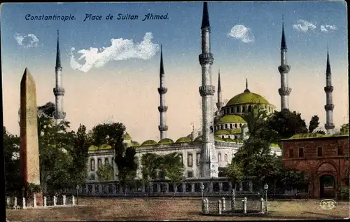 Ak Konstantinopel Istanbul Türkei, Sultan-Ahmed-Platz