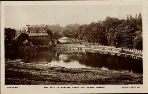 Ak Hampstead Heath London England, Das Tal der Gesundheit