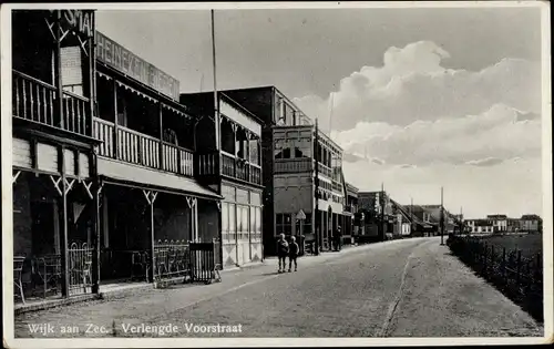 Ak Wijk aan Zee Beverwijk Nordholland Niederlande, Verlengde Voorstraat