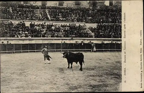 Ak Nimes, Bull Racing, Guerrita nach dem Schlag