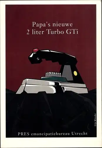 Ak Papas neuer 2-Liter-Turbo GTi, Pres Emancipation Agency Utrecht