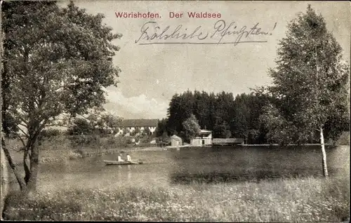 Ak Bad Wörishofen im Unterallgäu, Waldsee