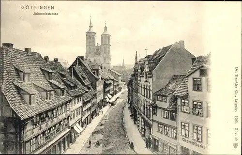 Ak Göttingen in Niedersachsen, Johannisstraße