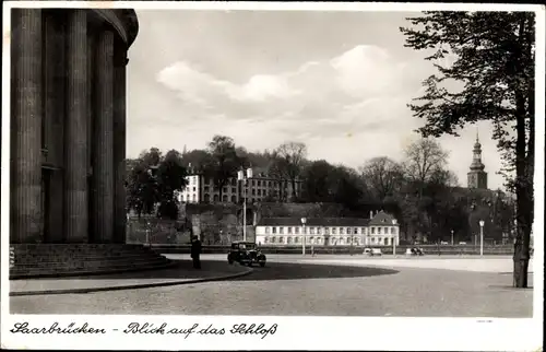 Ak Saarbrücken im Saarland, Schloss