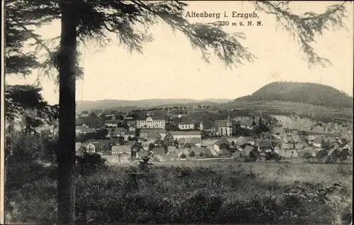 Ak Altenberg im Erzgebirge, Gesamtansicht