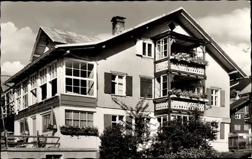 Ak Bad Hindelang im Oberallgäu, Gästehaus Scholl, Außenansicht