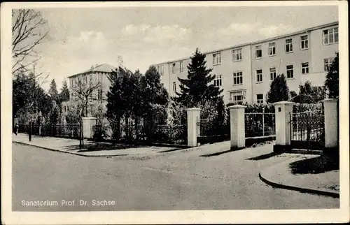 Ak Mölln im Herzogtum Lauenburg, Sanatorium Prof. Dr. Sachse, Außenansicht