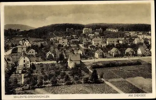 Ak Gremsmühlen Malente in Ostholstein, Am Dieksee, Ortsansicht