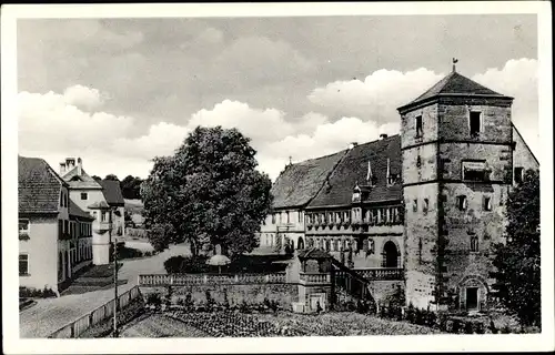 Ak Münnerstadt in Unterfranken, Kloster Bildhausen, Außenansicht