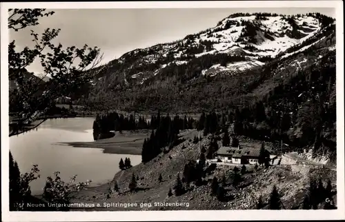 Ak Spitzingsee Schliersee in Oberbayern, Neues Unterkunftshaus, Stolzenberg