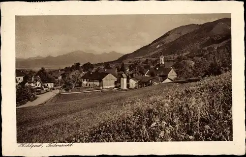 Ak Bad Kohlgrub in Oberbayern, Teilansicht