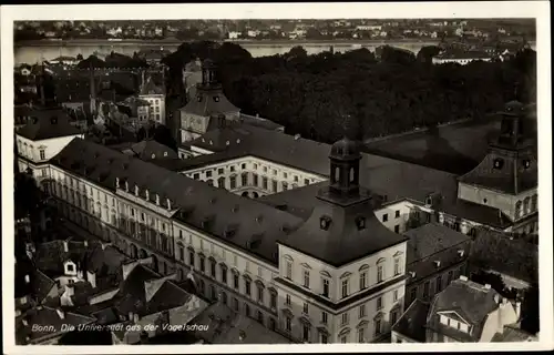 Ak Bonn in Nordrhein Westfalen, Ansicht der Universität, Vogelschau