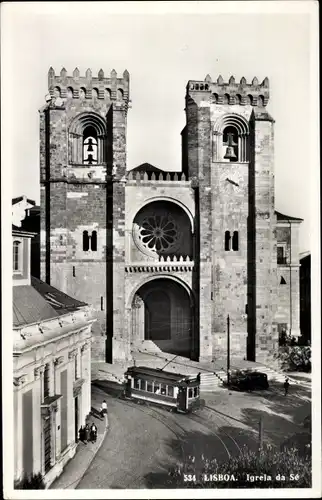 Ak Lisboa Lissabon Portugal, Igreja da Sé