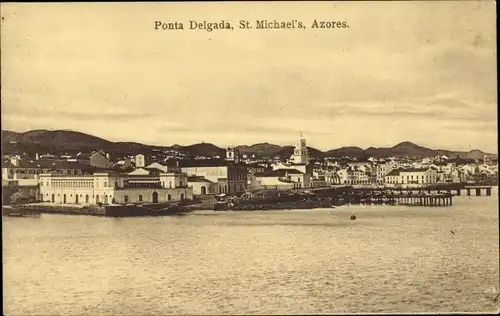 Ak Ponta Delgada Sao Miguel Azoren, Gesamtansicht