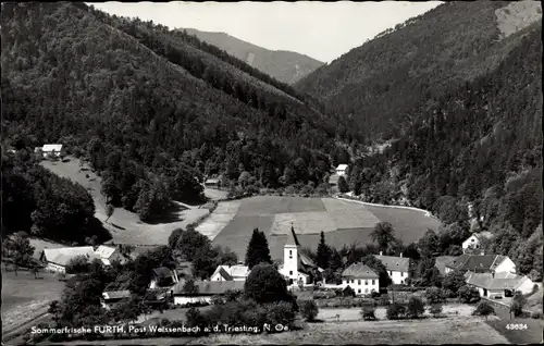 Ak Furth Weissenbach an der Triesting Niederösterreich, Ort mit Umgebung