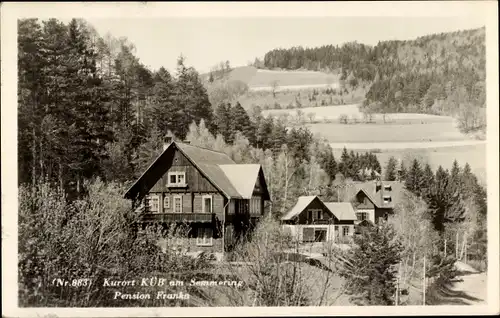 Ak Küb am Semmering Payerbach in Niederösterreich, Pension Franka