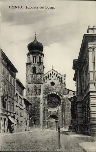 Ak Trento Trient Südtirol, Facciata del Duomo