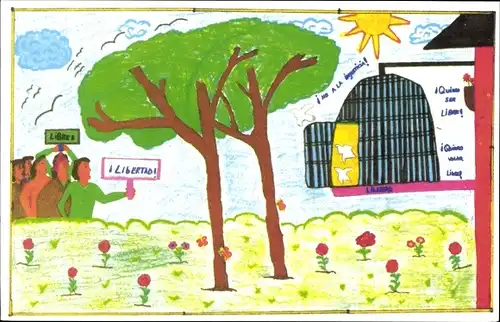 Ak Amnistia Internacional, Seccion Peruana, Concurso de Dibujo Infantil sobre Derechos Humanos